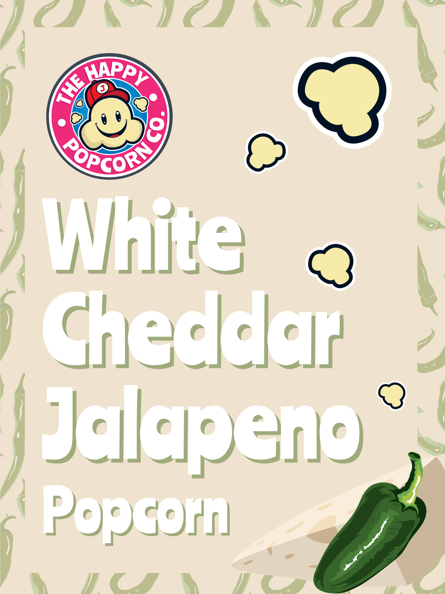 White Cheddar Jalapeño Popcorn