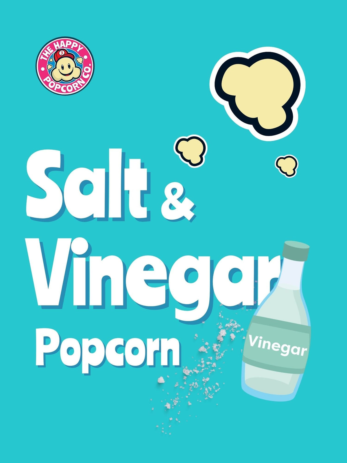Salt & Vinegar The Happy Popcorn Co Online