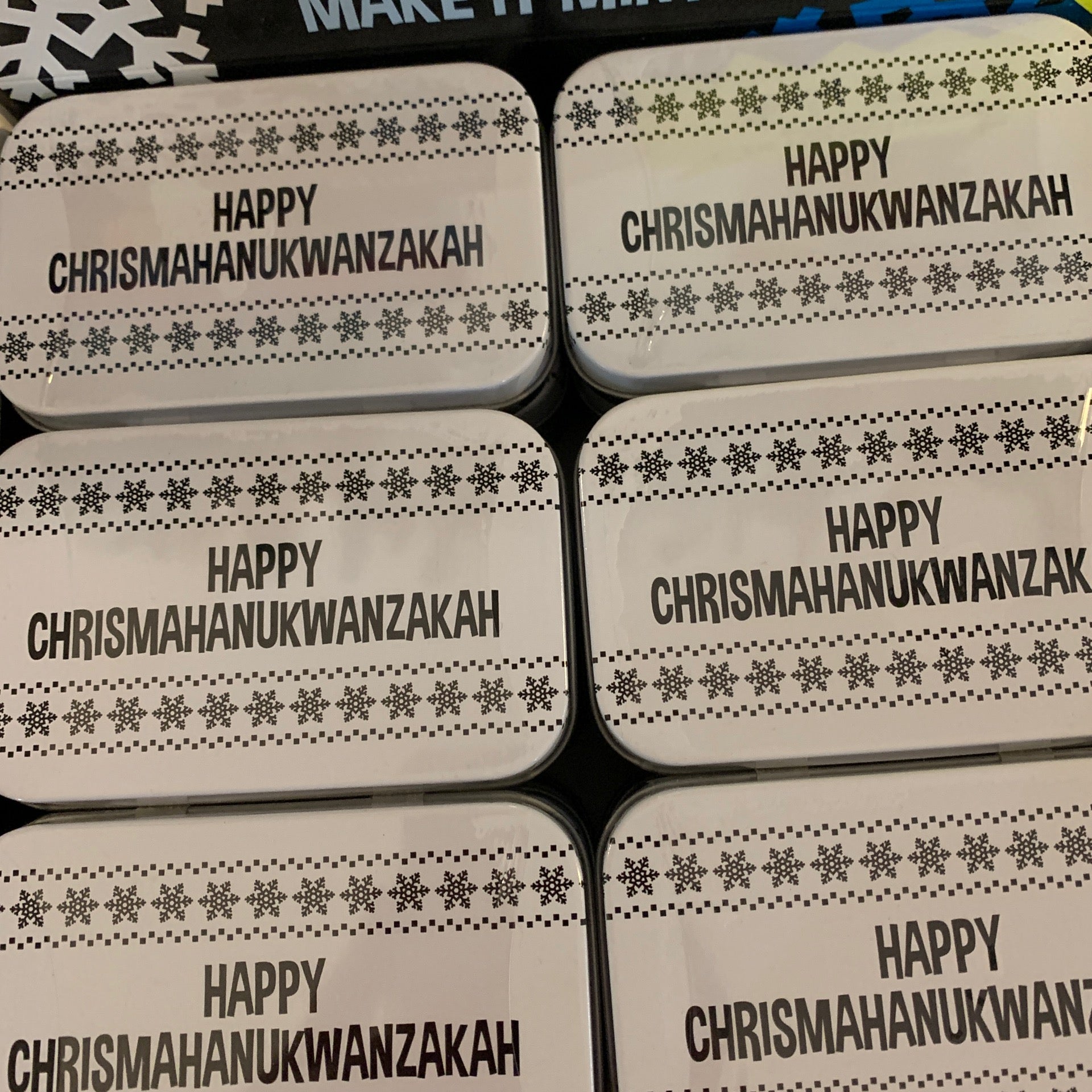 Happy Chrismahanukwanzakah Mints