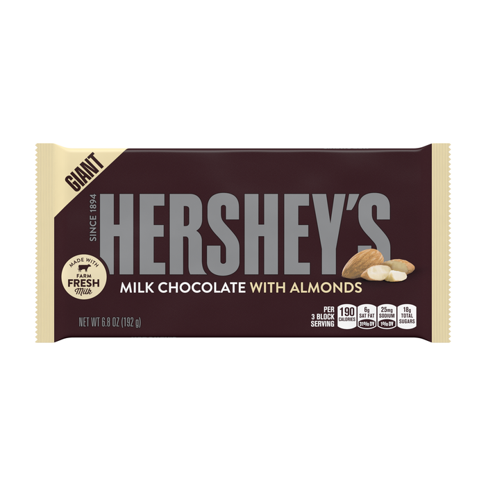 Giant Hershey's Milk Chocolate Bar With Almonds