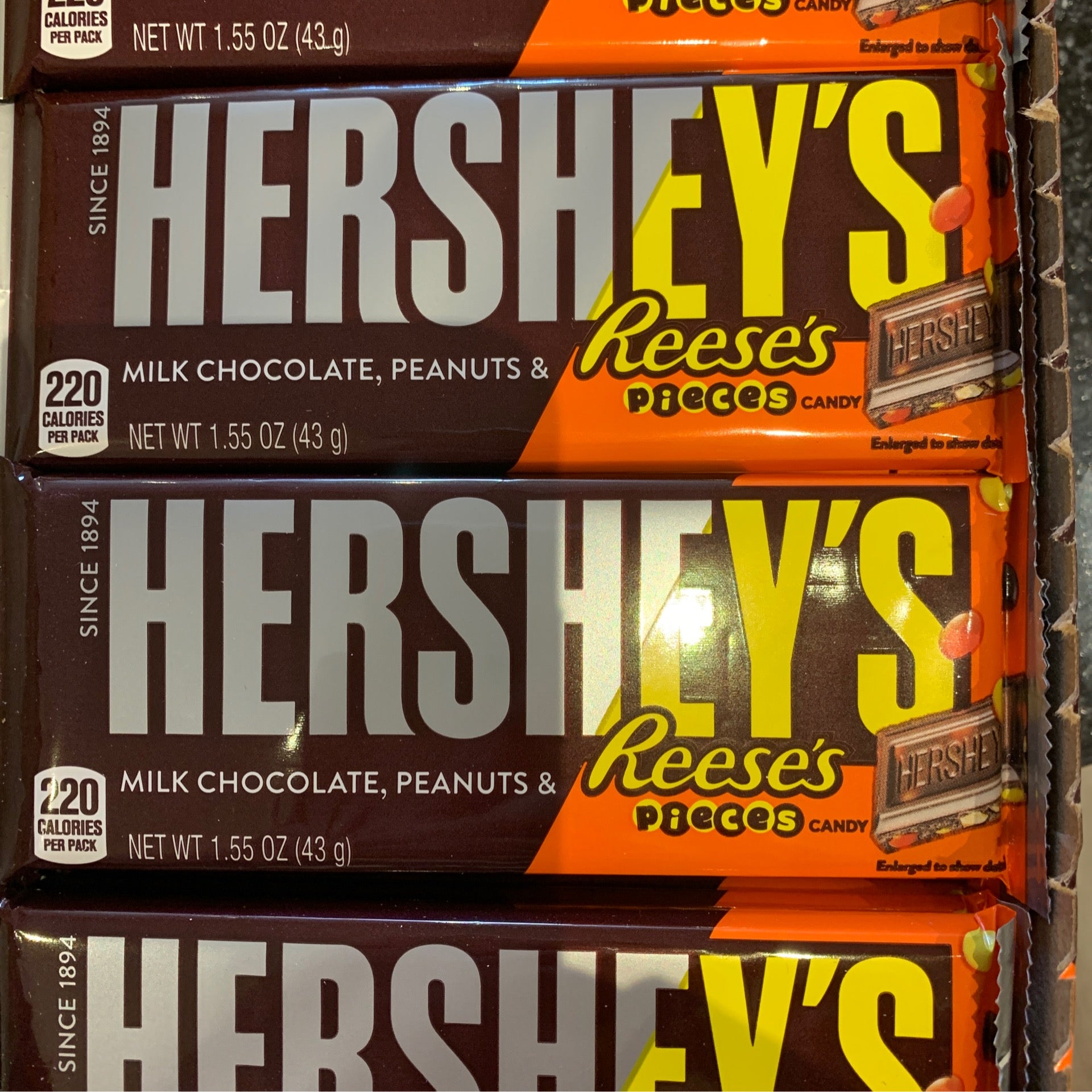 Hershey Chocolate & Reese Pieces Bar