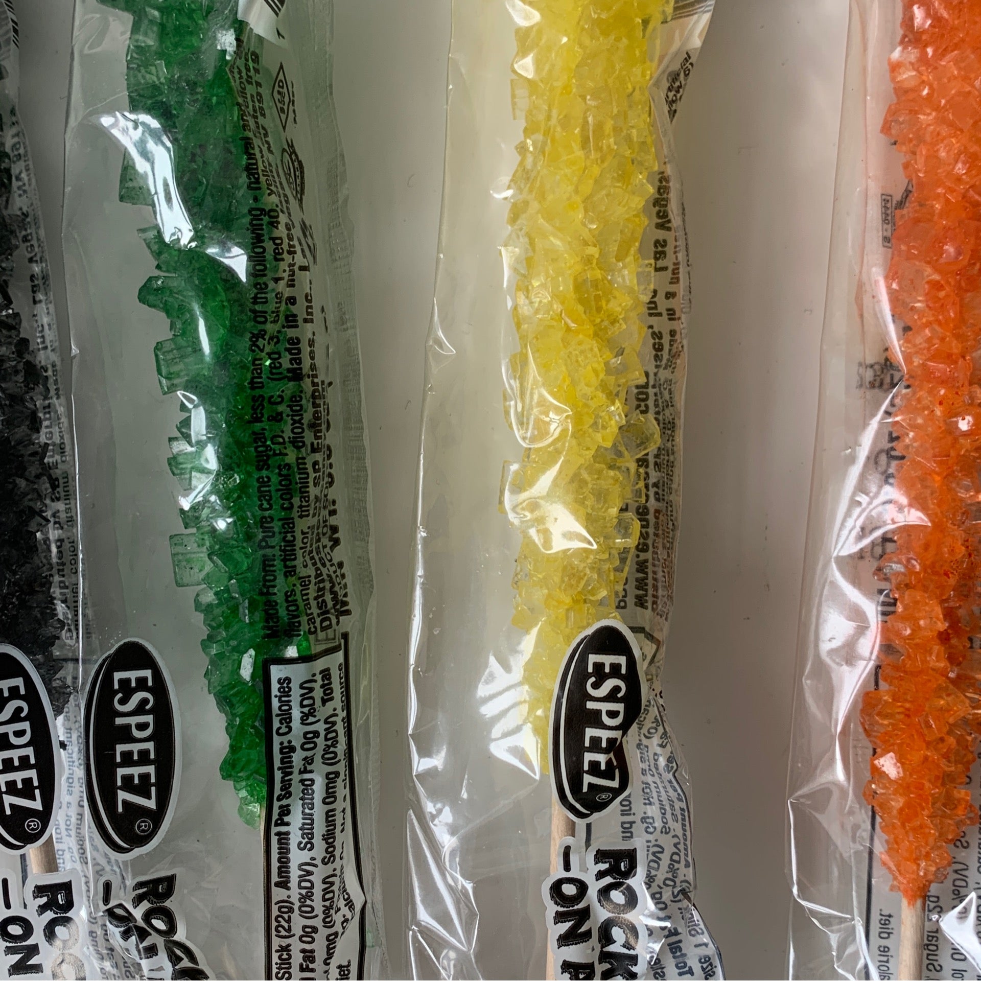 Old Fashioned Rock Candy on a Stick