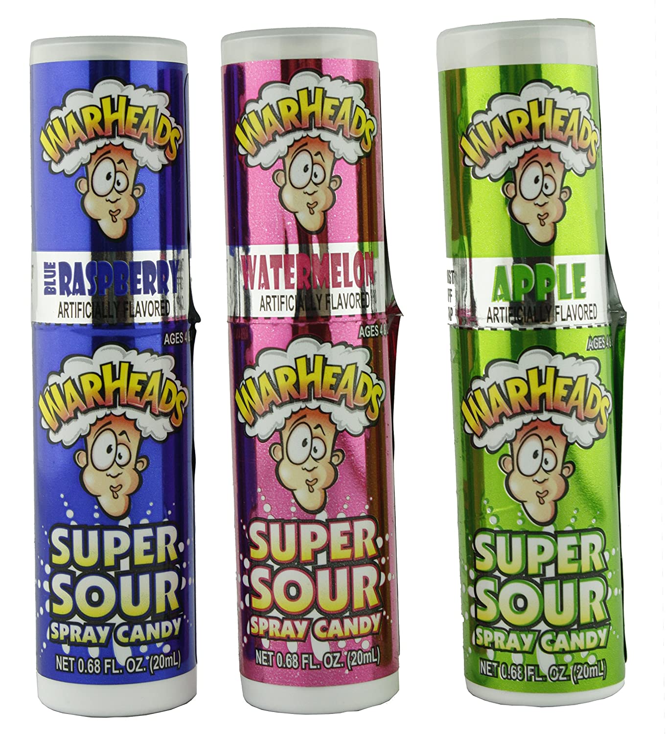 War Heads - Super Sour Spray Candy
