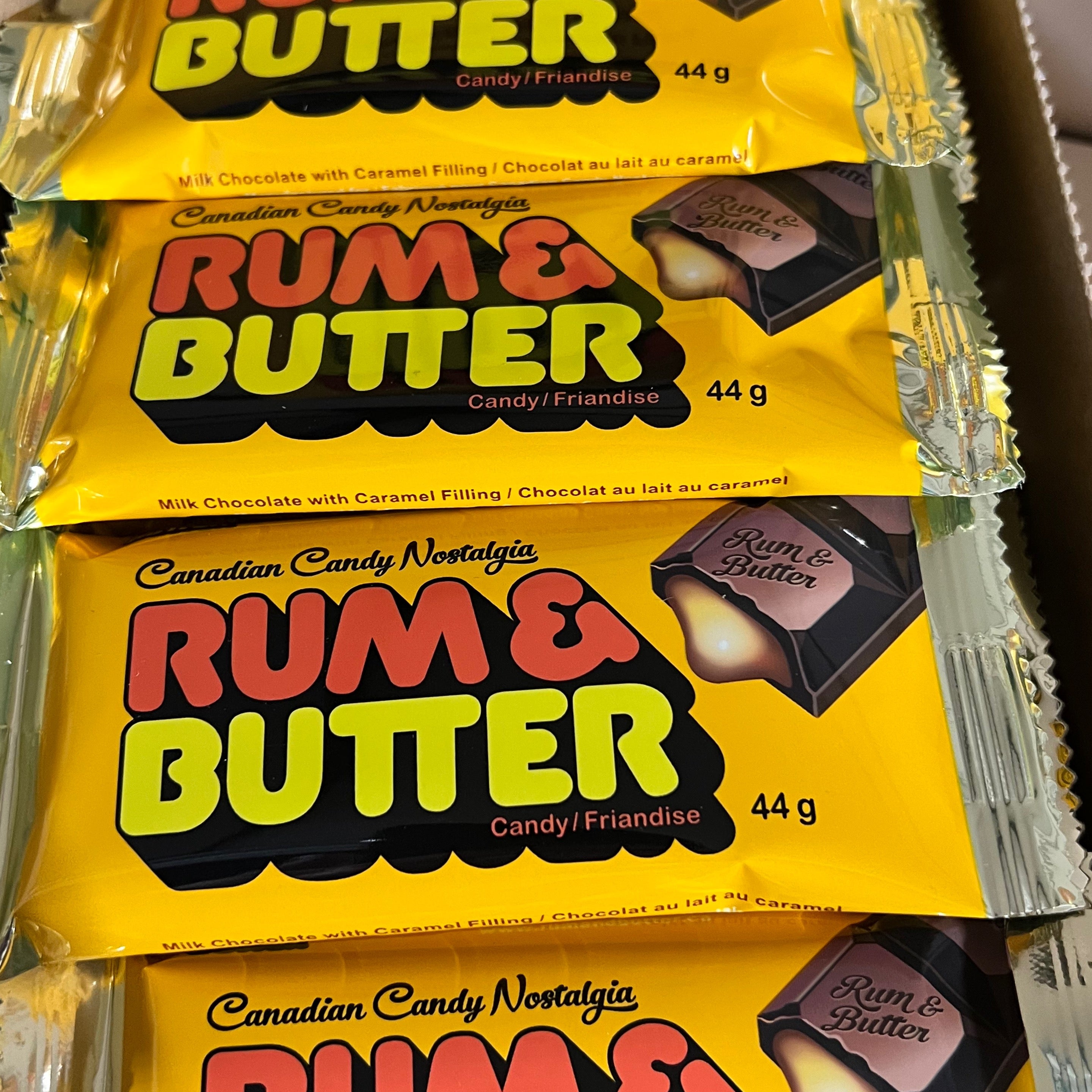 Rum & Butter Candy Bar
