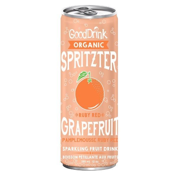 GoodDrink Organic Spritzer • Grapefruit