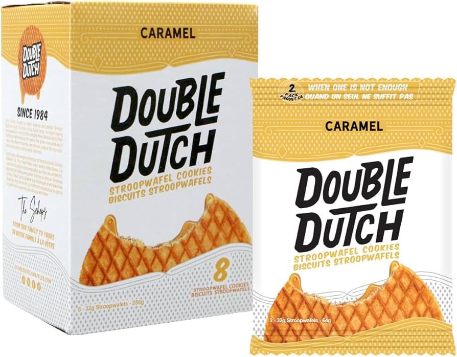 Double Dutch Stroopwafel Cookies