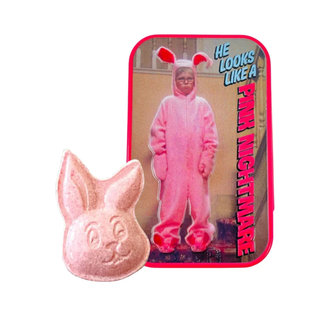 A Christmas Story - Pink Nightmare - Pink Bunny Wintergreen Mints