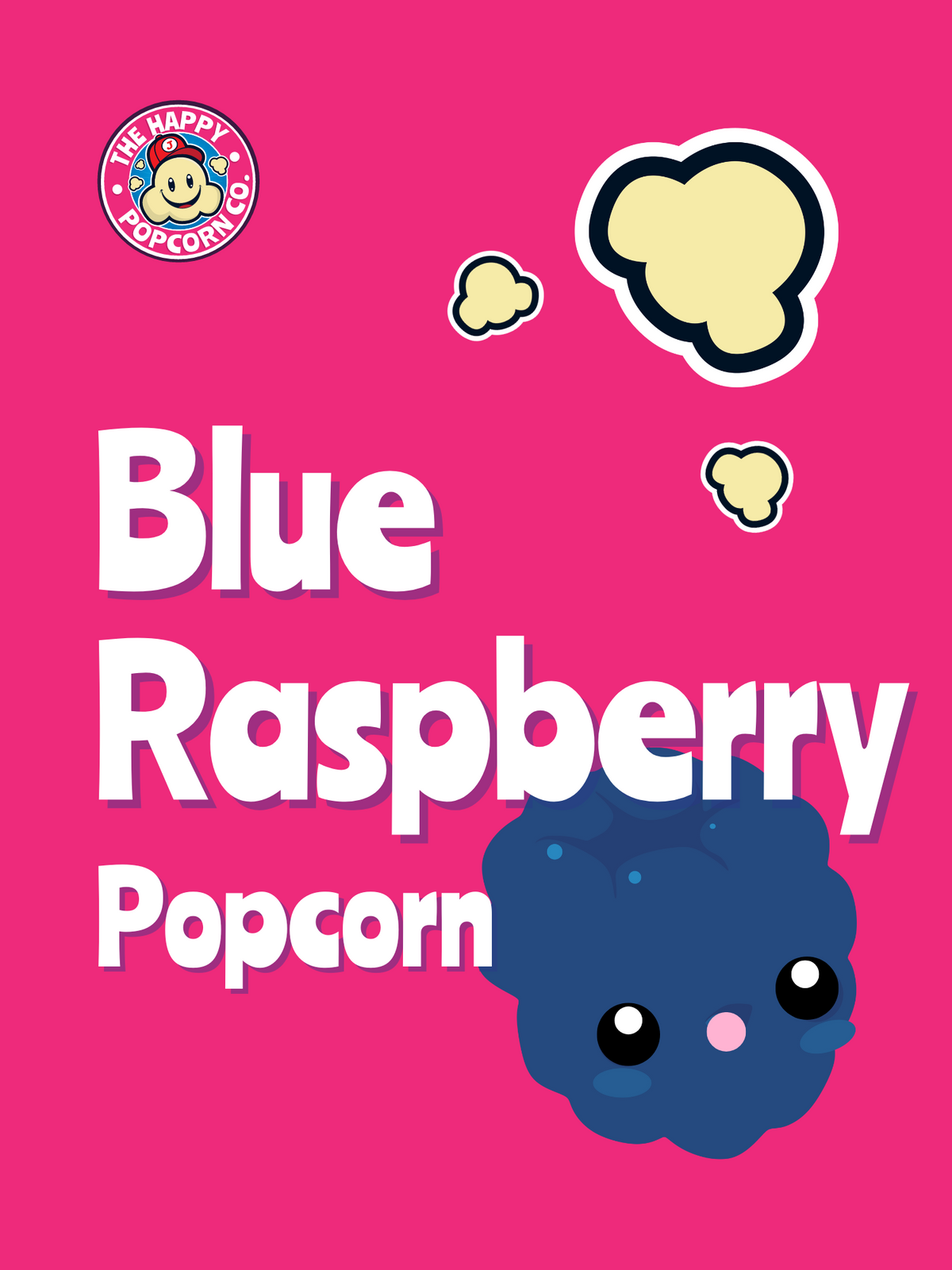 Blue Raspberry The Happy Popcorn Co Online