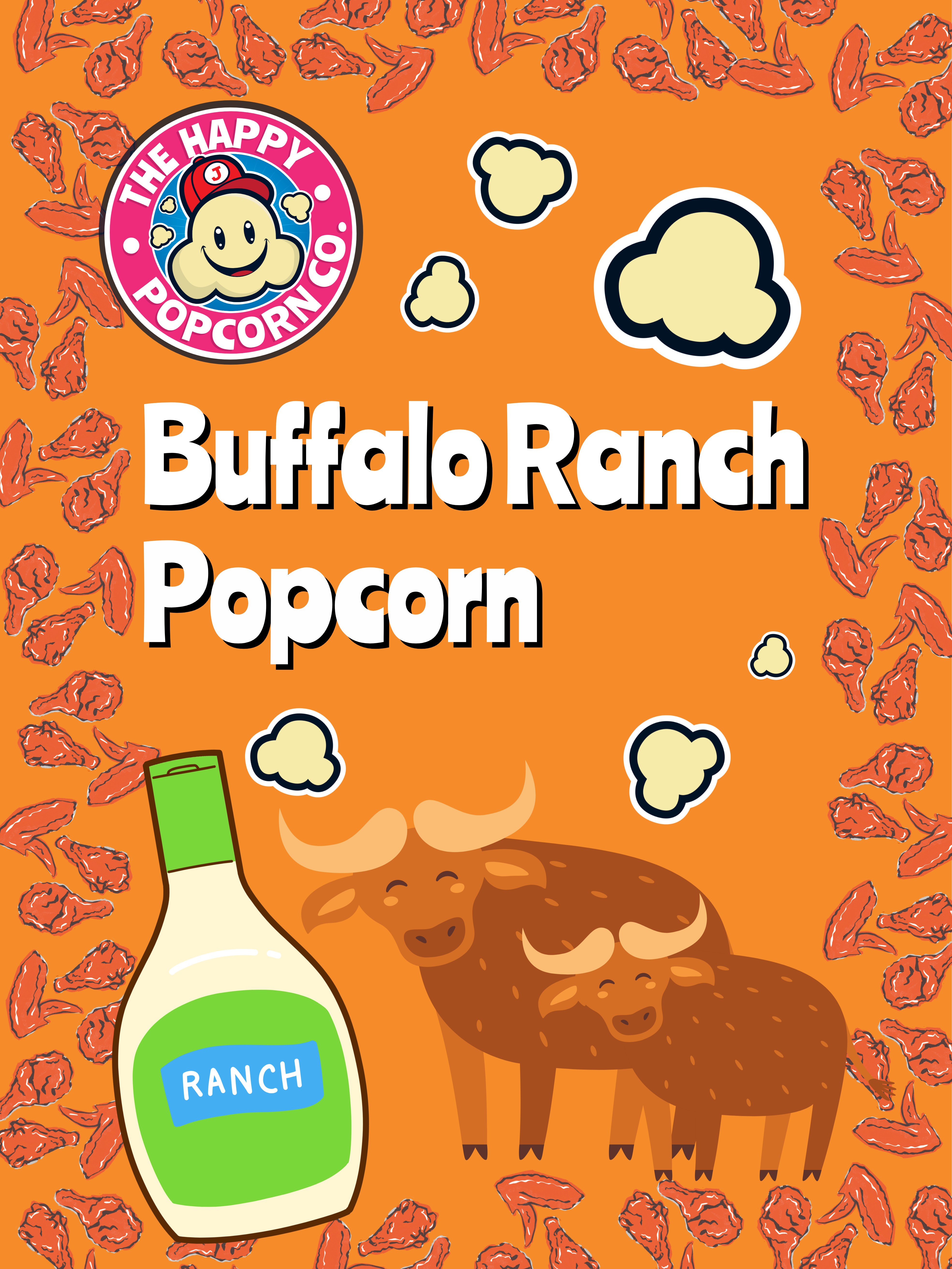 Buffalo Ranch Popcorn