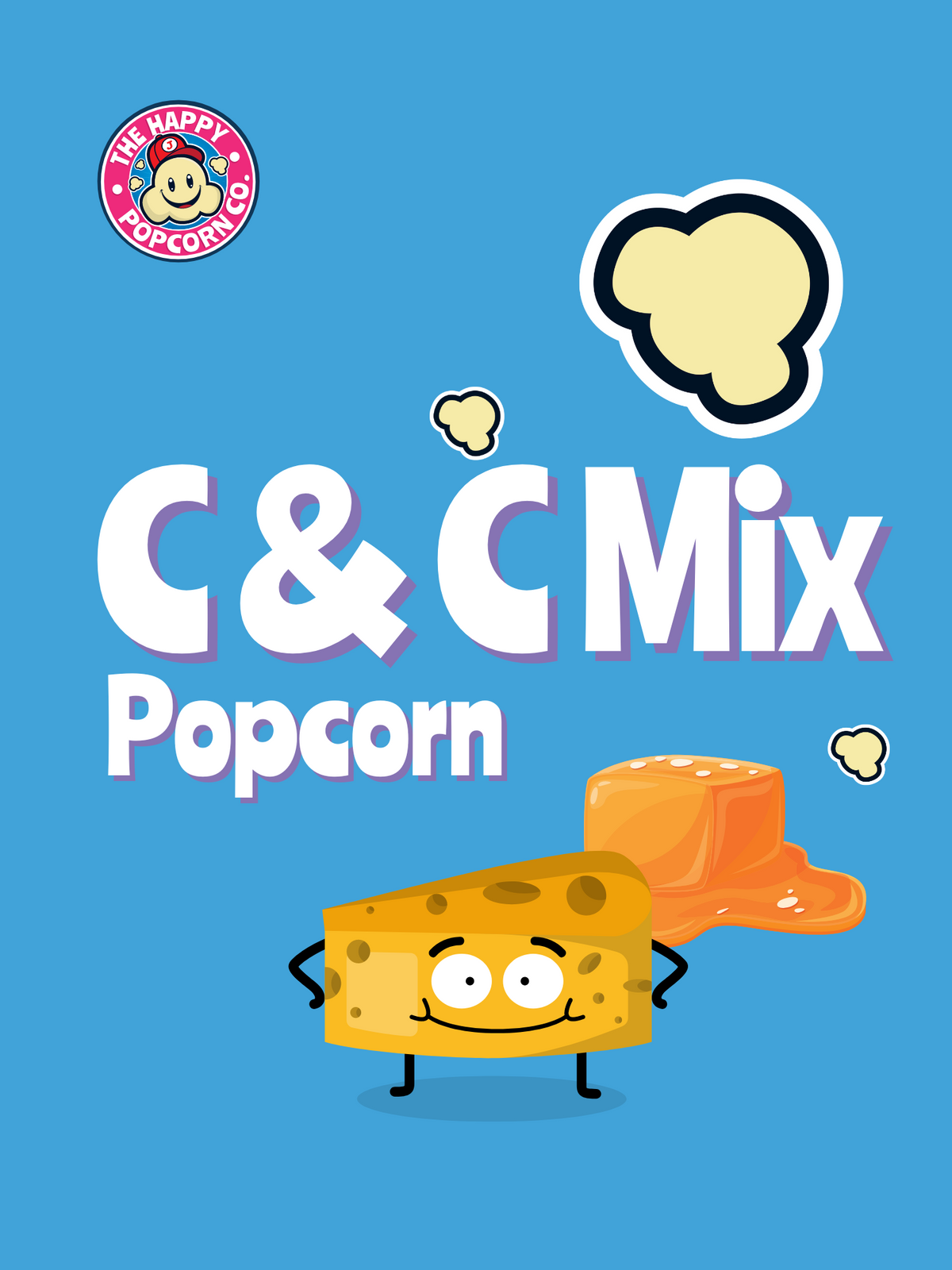 Cmp Popcorn C+C Mix Popcorn – The Happy Popcorn Co - Online