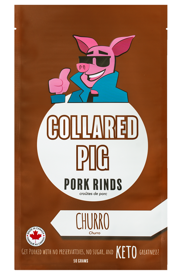Collared Pig / Dakota Rinds Pork Rinds by The Ketonut