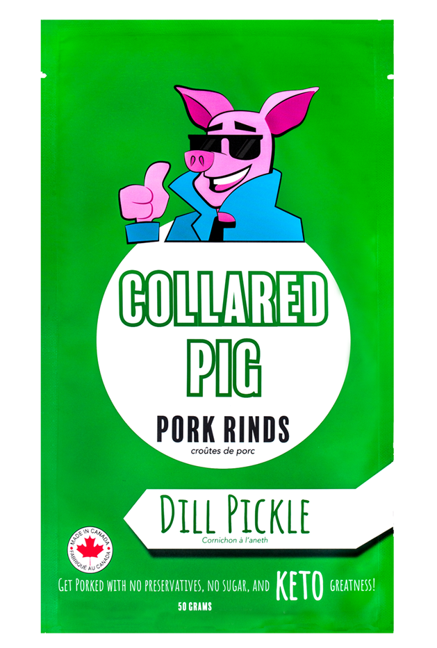 Collared Pig / Dakota Rinds Pork Rinds by The Ketonut