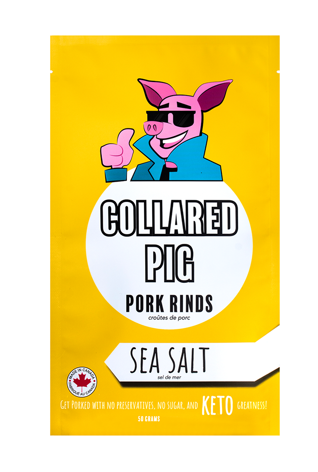 Collared Pig / Dakota Rinds Pork Rinds by The Ketonut