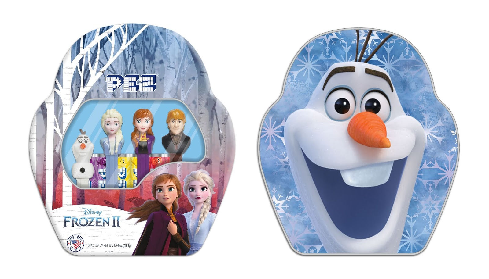 Disney's Frozen 2 - PEZ Dispenser Collectors Tin