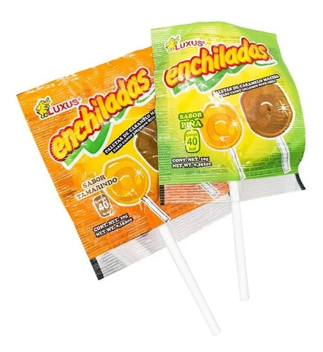 Enchiladas Hard Candy Lollipop