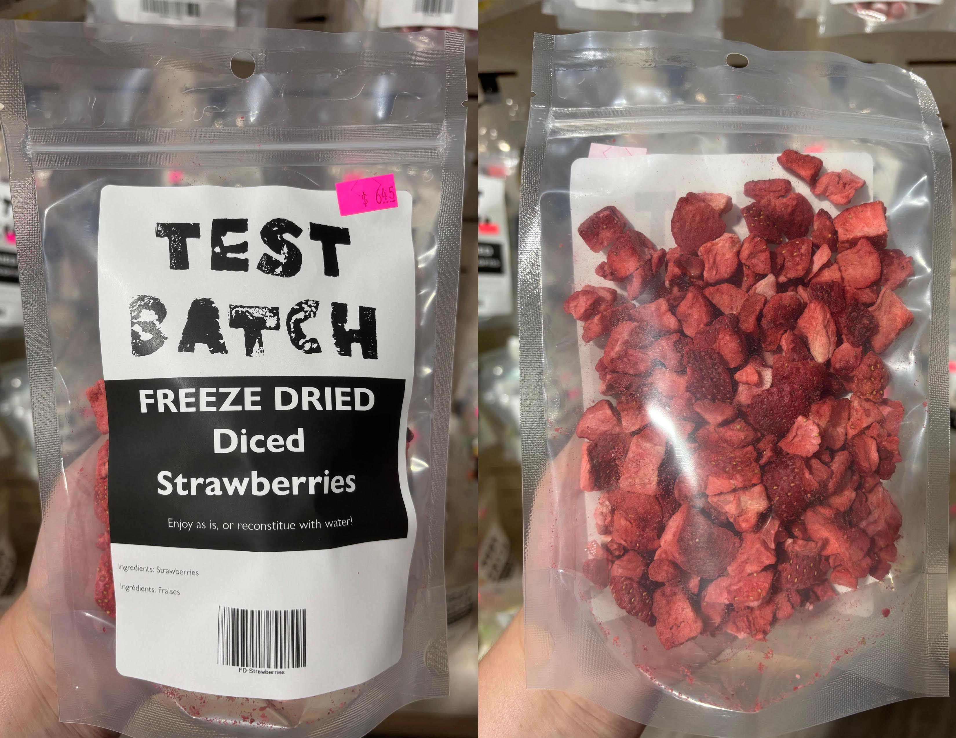 Test Batch - Freeze Dried Candy