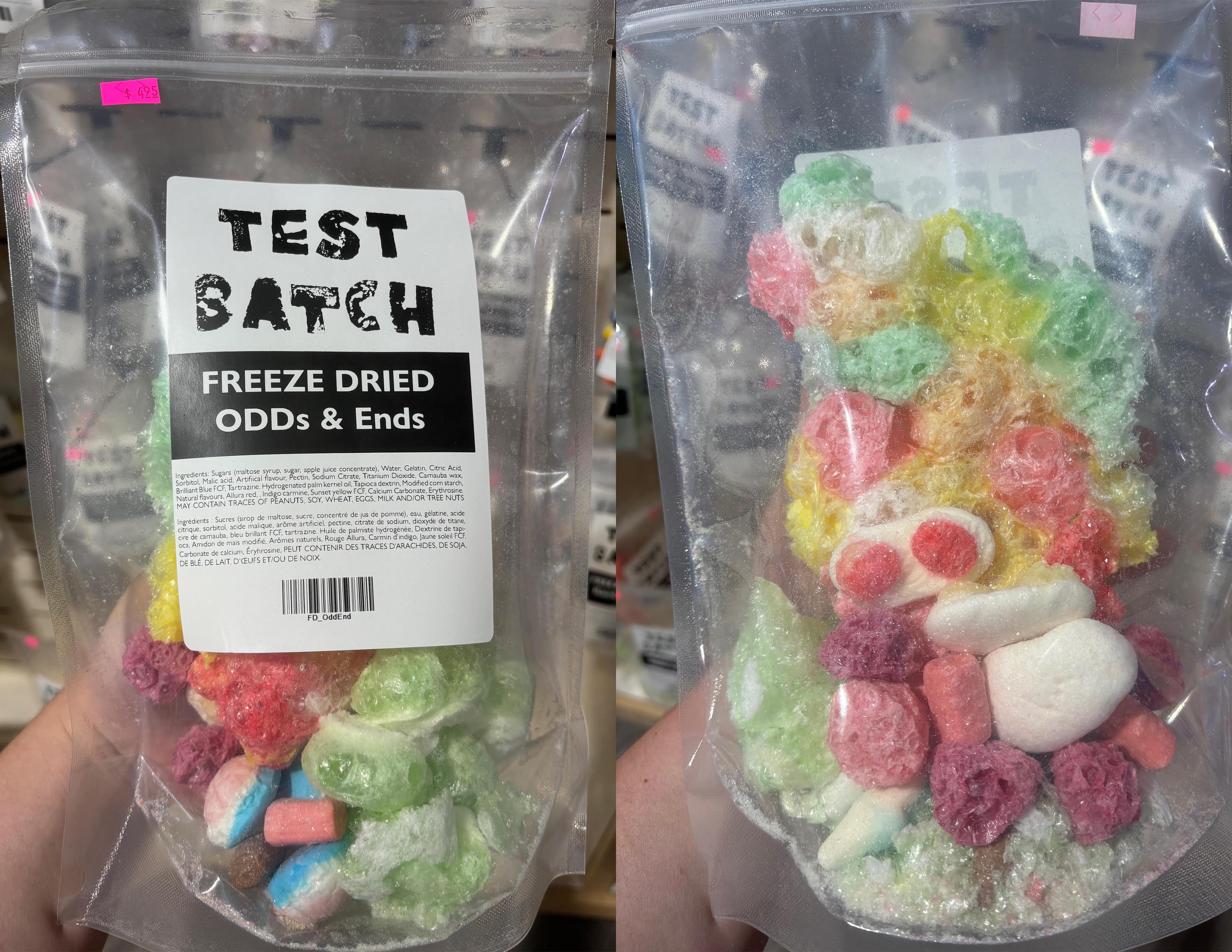Test Batch - Freeze Dried Candy