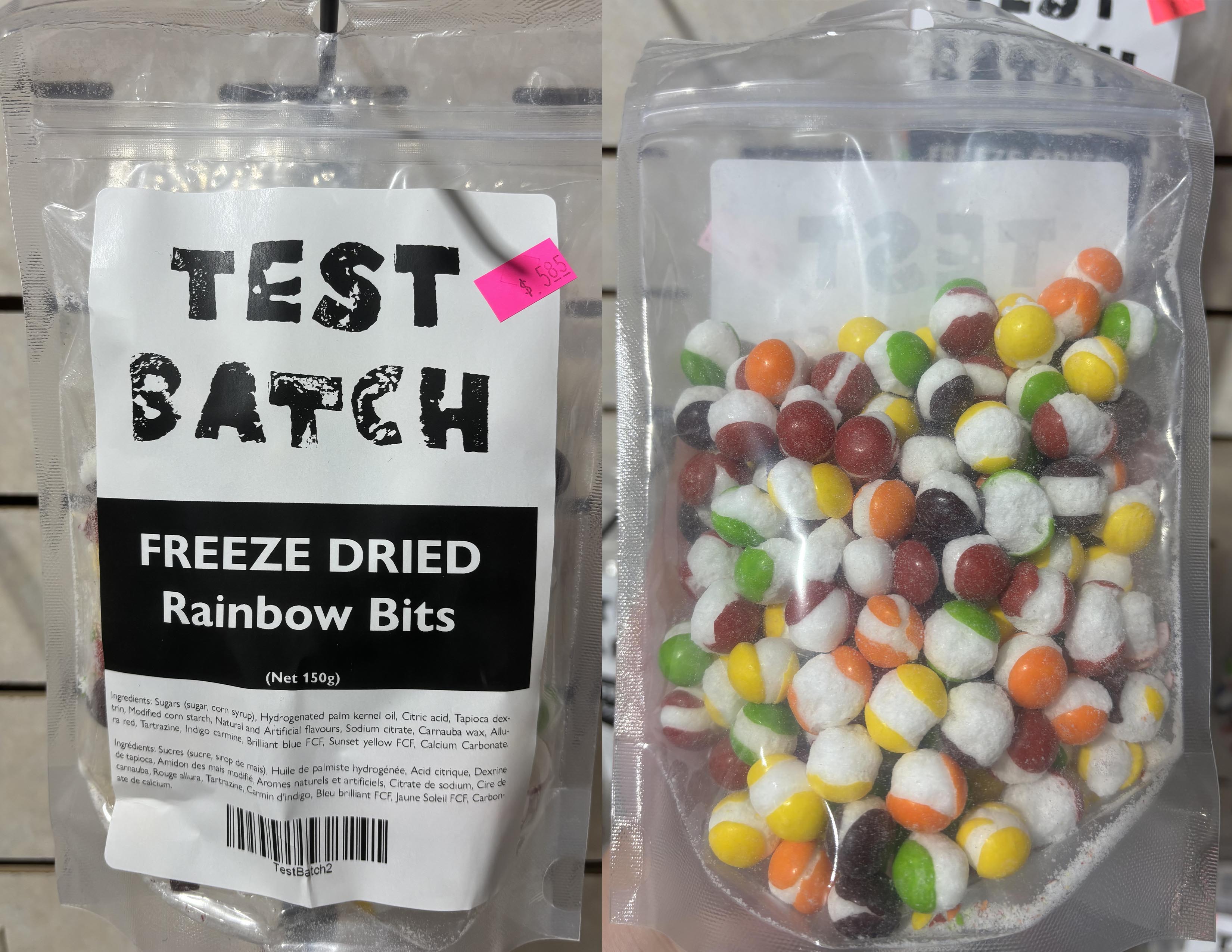 Test Batch - Freeze Dried Candy