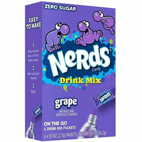 Nerds Singles to Go Drink Crystals