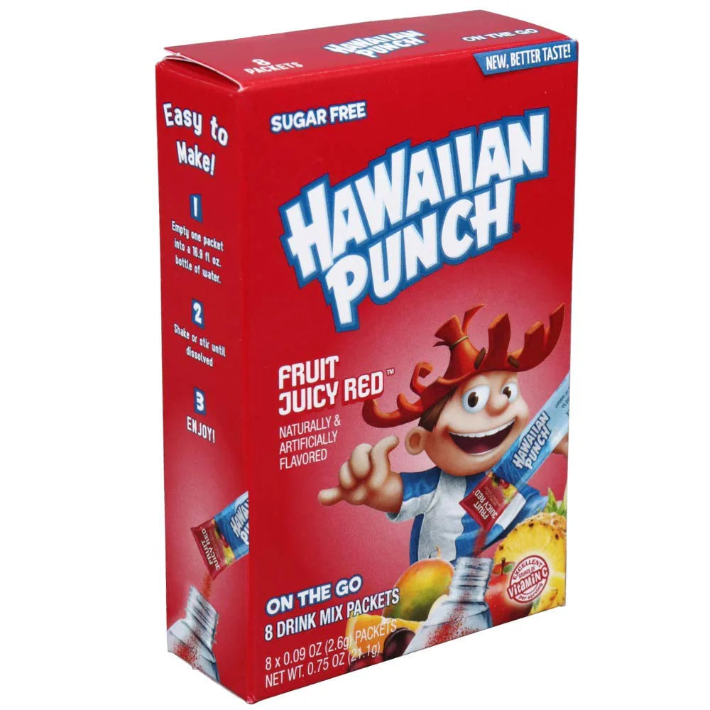 Hawaiian Punch Singles to Go Drink Crystals