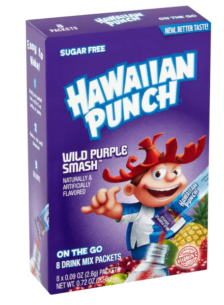 Hawaiian Punch Singles to Go Drink Crystals