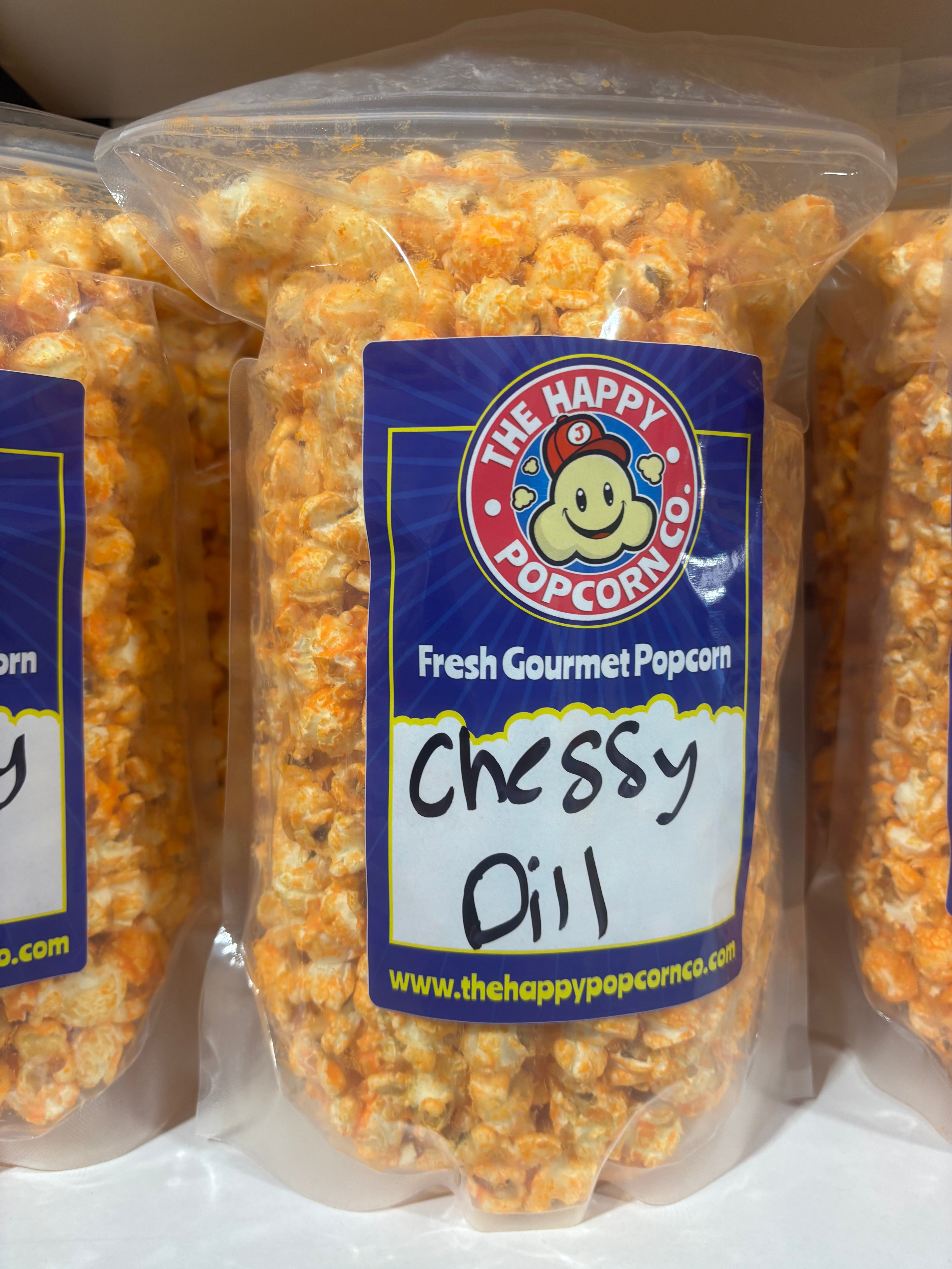 Cheesy Dill Popcorn