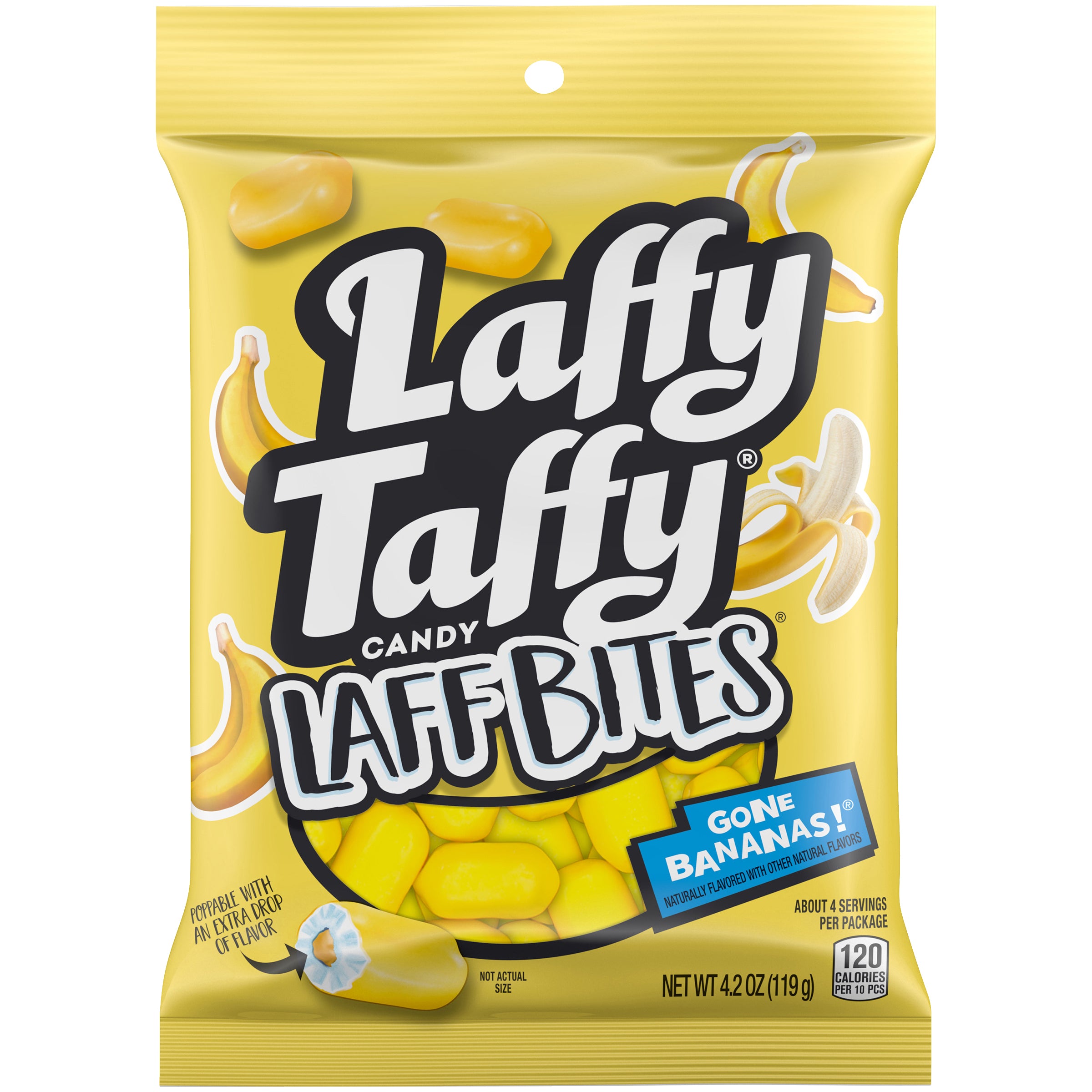 Laffy Taffy - Laff Bites Go Bananas - Peg Bag