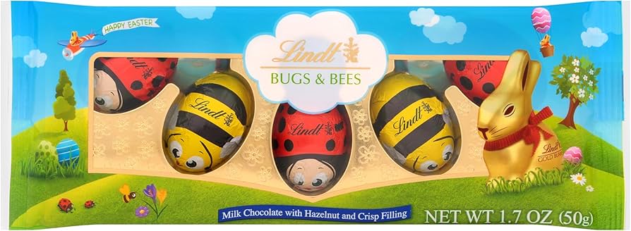 Lindt - Bugs & Bees Milk Chocolate