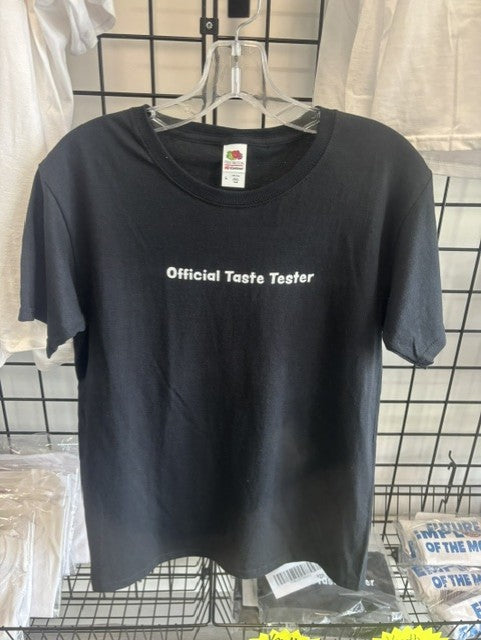 Youth, Black Short Sleeve "Official Taste Tester"