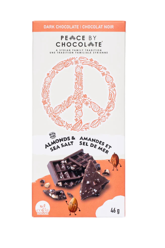 Peace By Chocolate - Almonds and Sea Salt