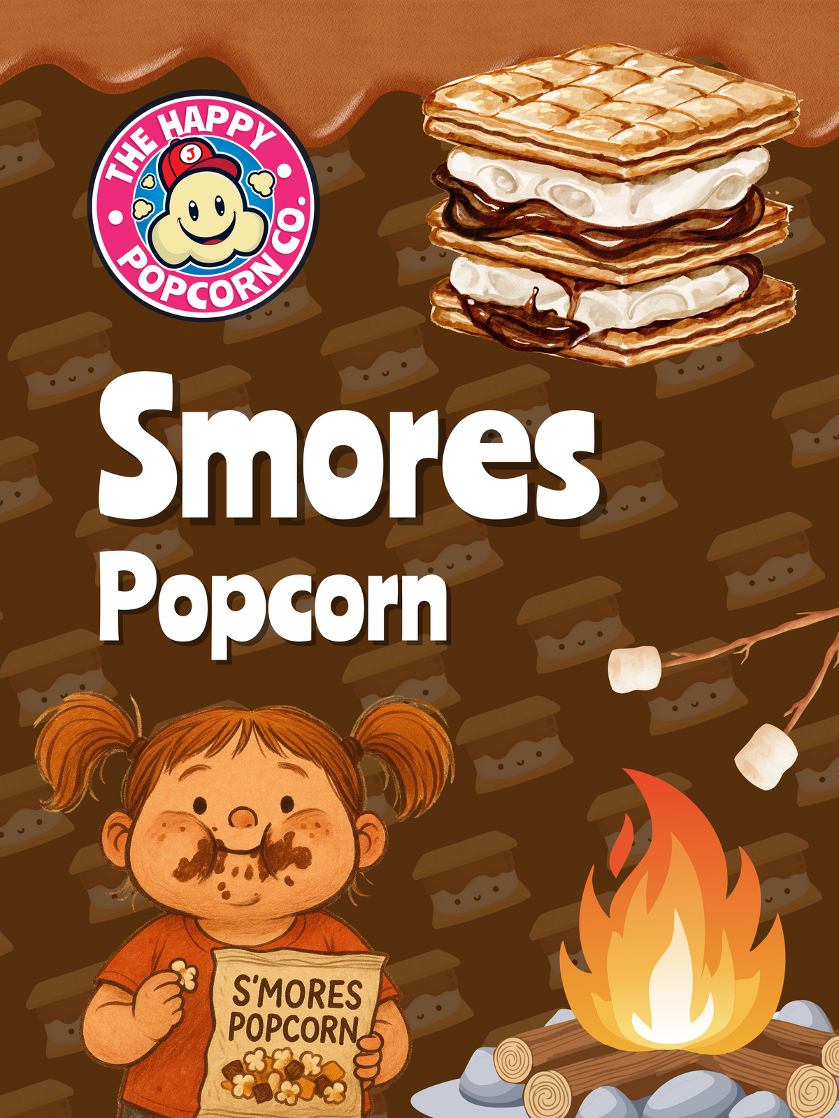S'mores Popcorn - Limited Edition! – The Happy Popcorn Co - Online