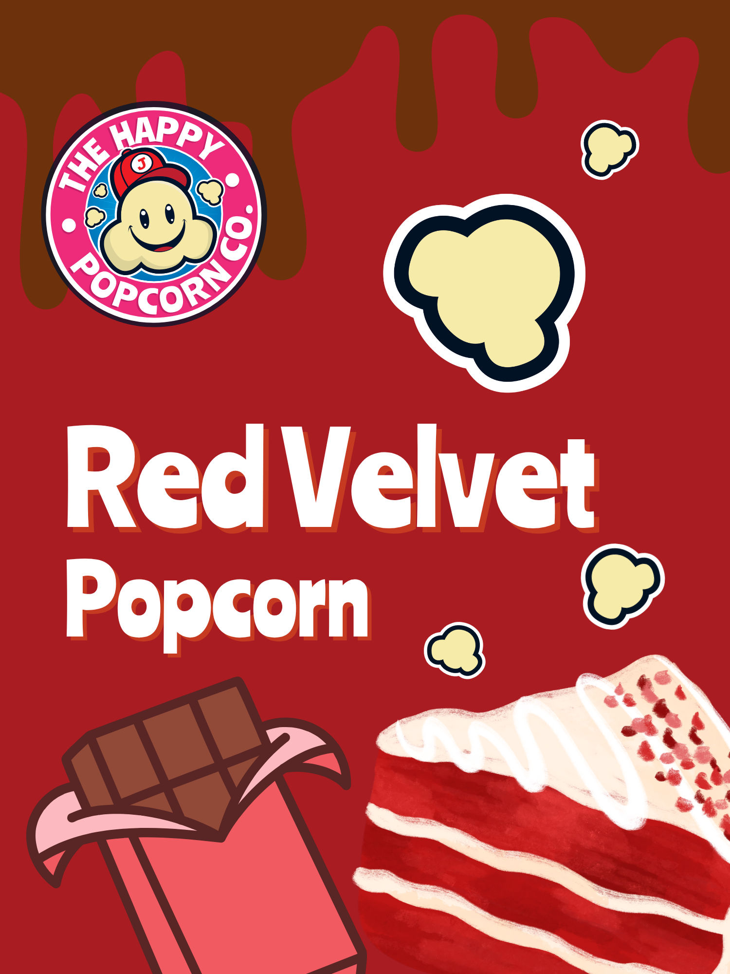 Red Velvet Popcorn