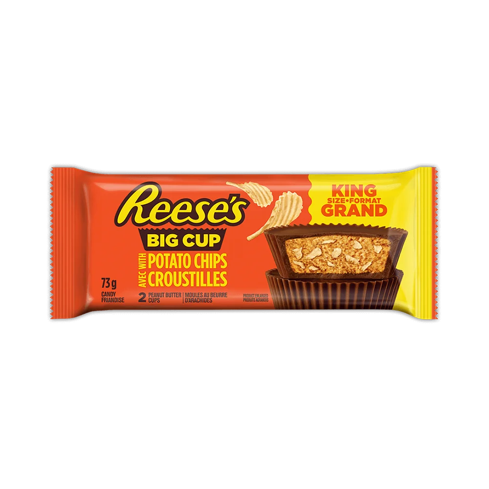 Reese's - Big Cup With Potato Chips, King Size