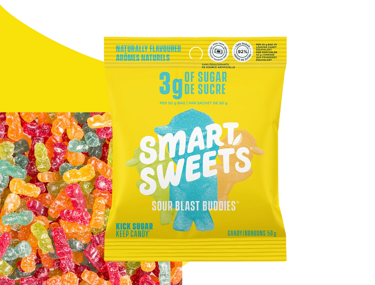 Smart Candy Smart Sweets – The Happy Popcorn Co - Online