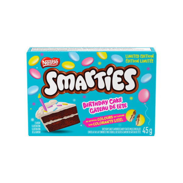 Smarties Birthday Cake
