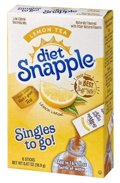 Snapple Singles to Go Drink Crystals