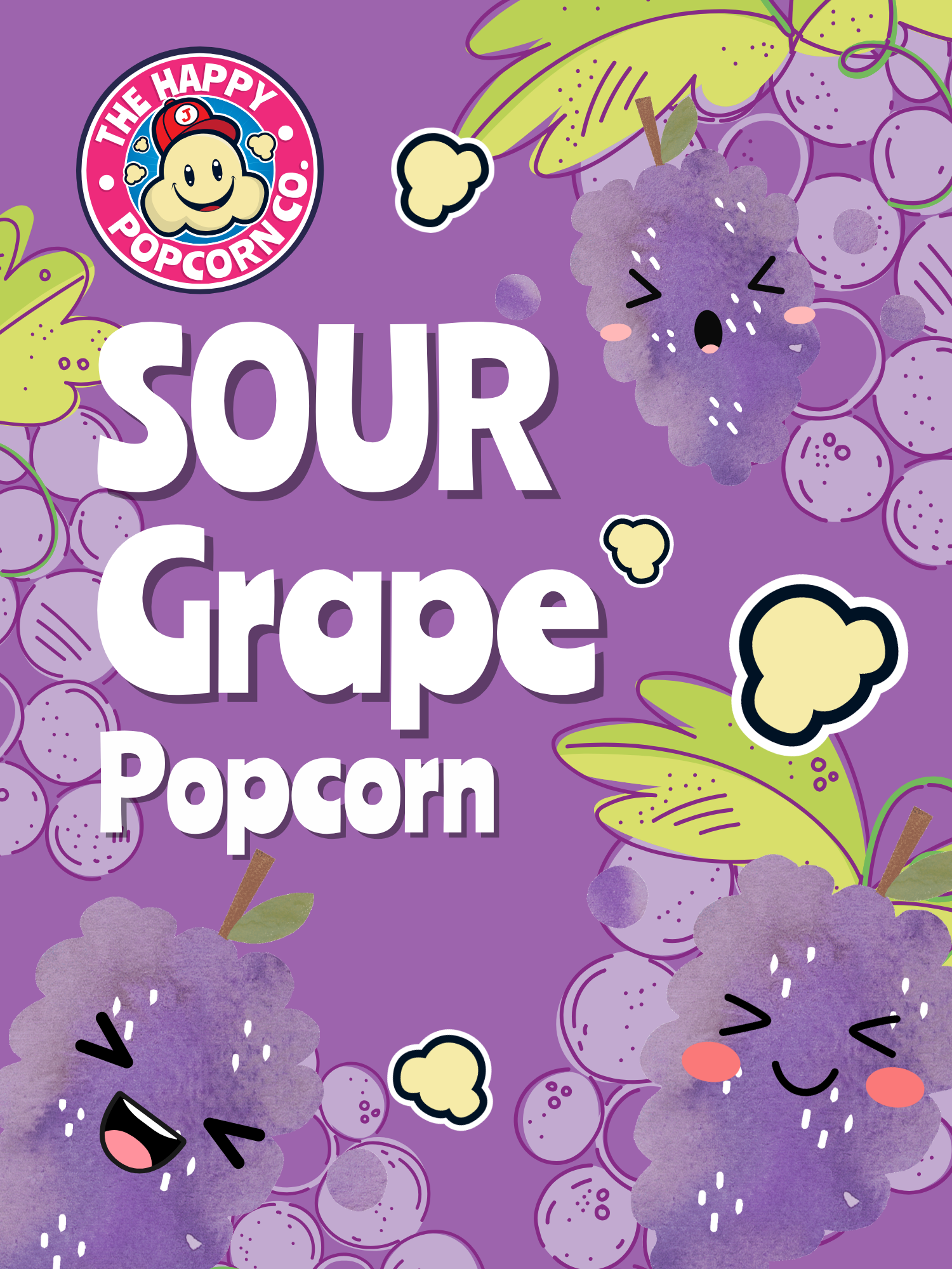 Sour Grape Popcorn