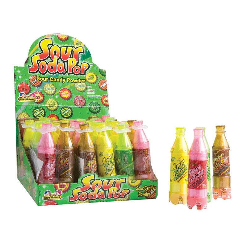Sour Soda Pop Candy Powder