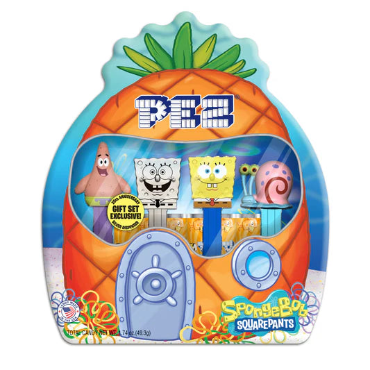 SpongeBob Squarepants Pez Collectors Tin