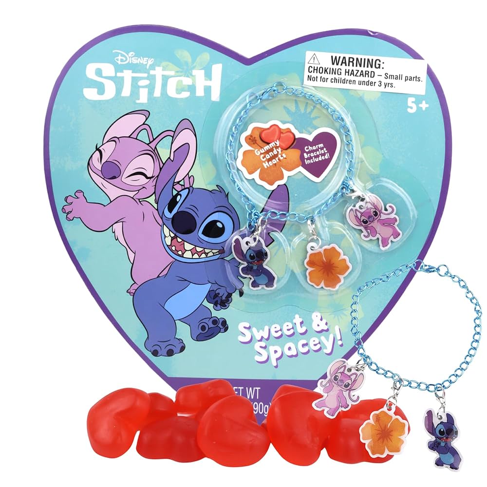 Stitch - Valentines Charm Bracelet Gift Box