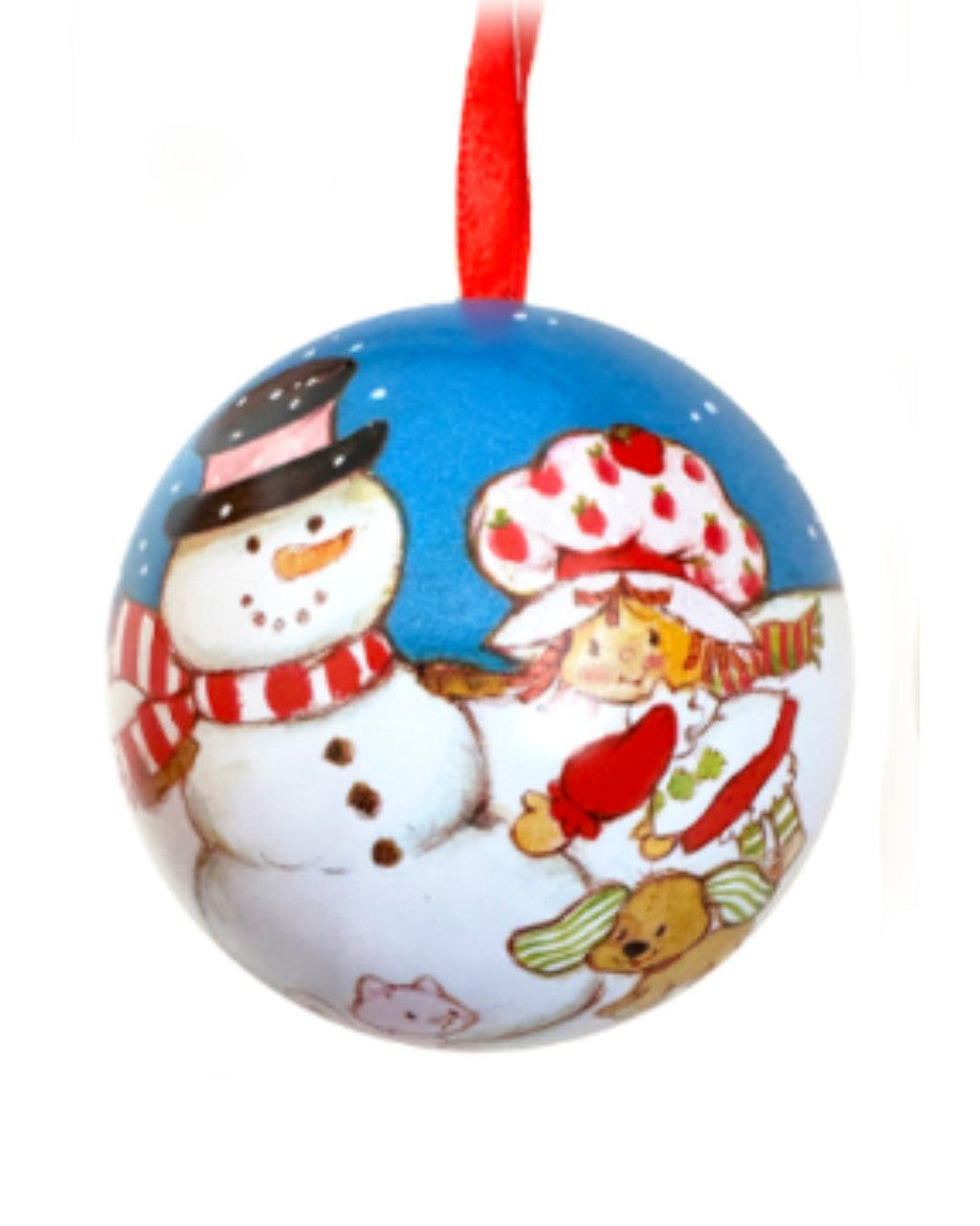 Strawberry Shortcake A Berry Merry Holiday Candy Filled Ornament