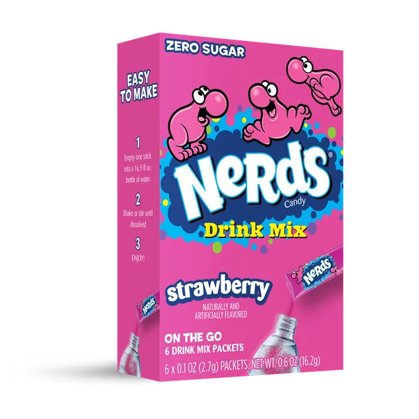 Nerds Singles to Go Drink Crystals