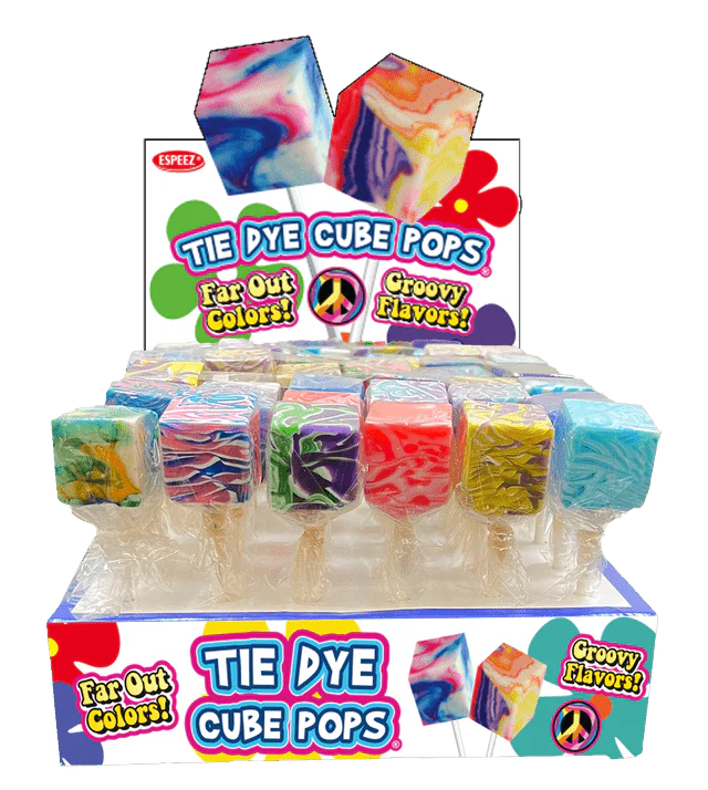 Tie Dye Cube Pop