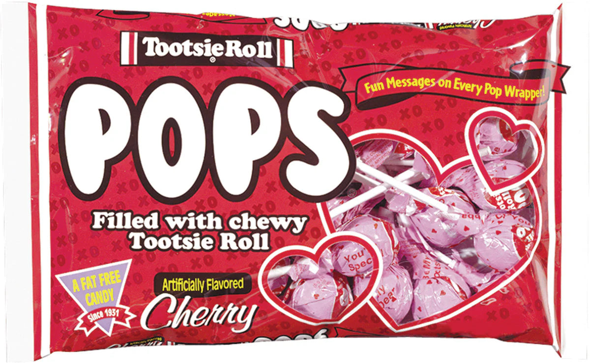 Tootsie Pops - Valentine Bag
