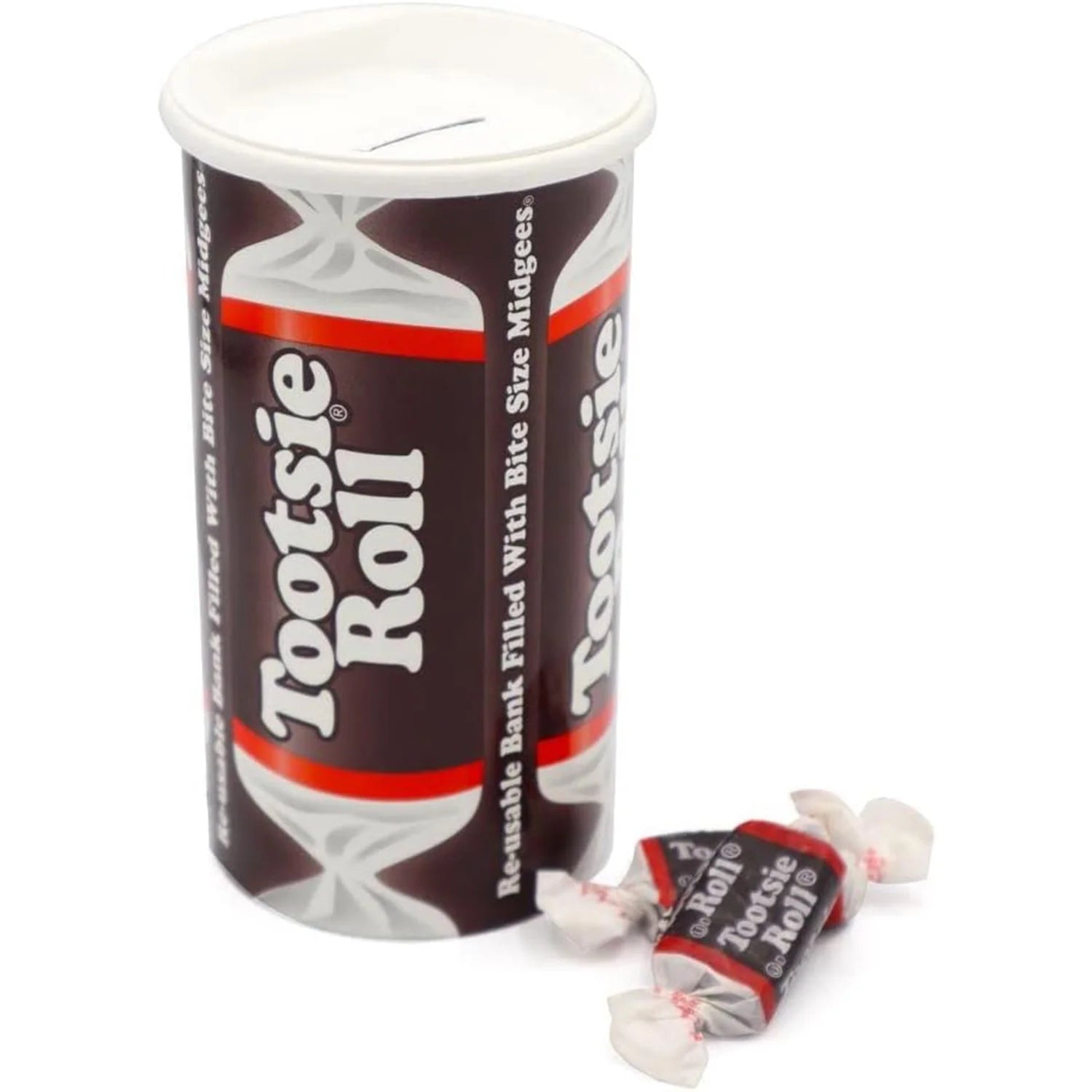 Tootsie Roll Reusable Bank