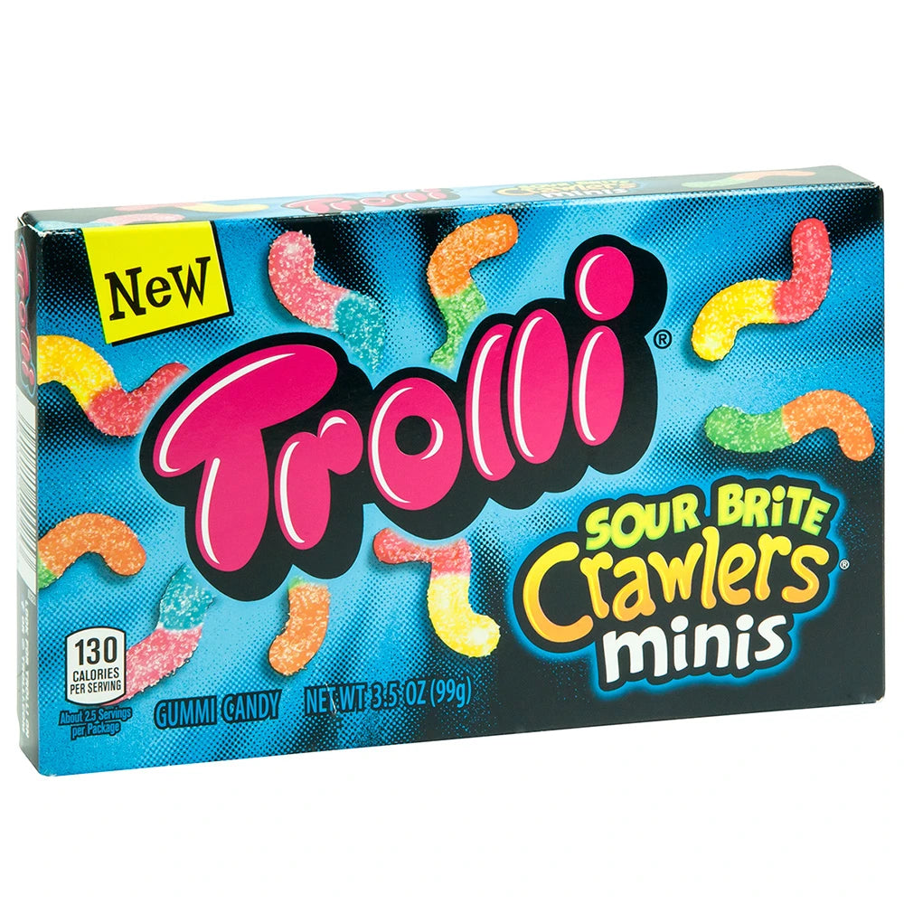 Trolli - Sour Brite Mini Crawlers - Theatre Box