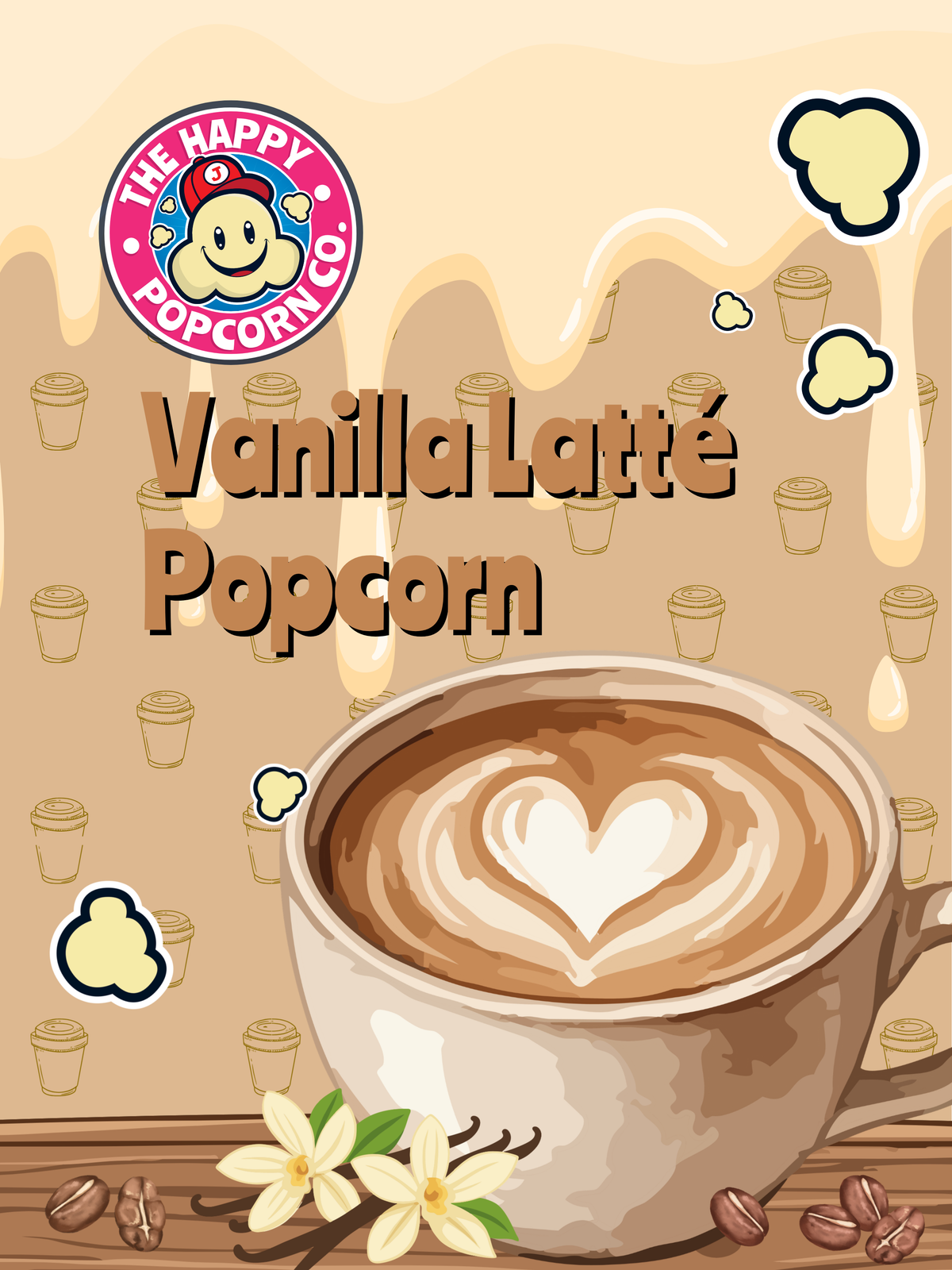 Vanilla Latte Popcorn