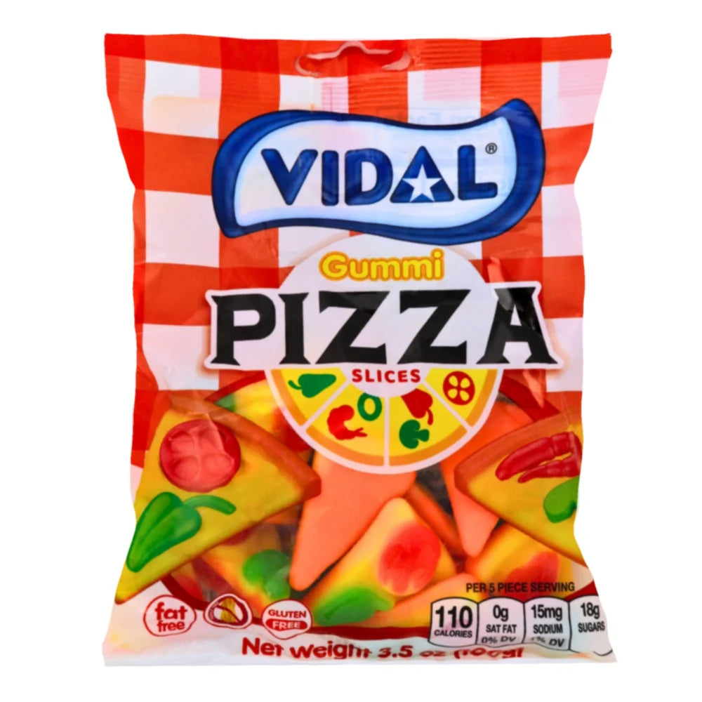Vidal - Gummi Pizza Slices