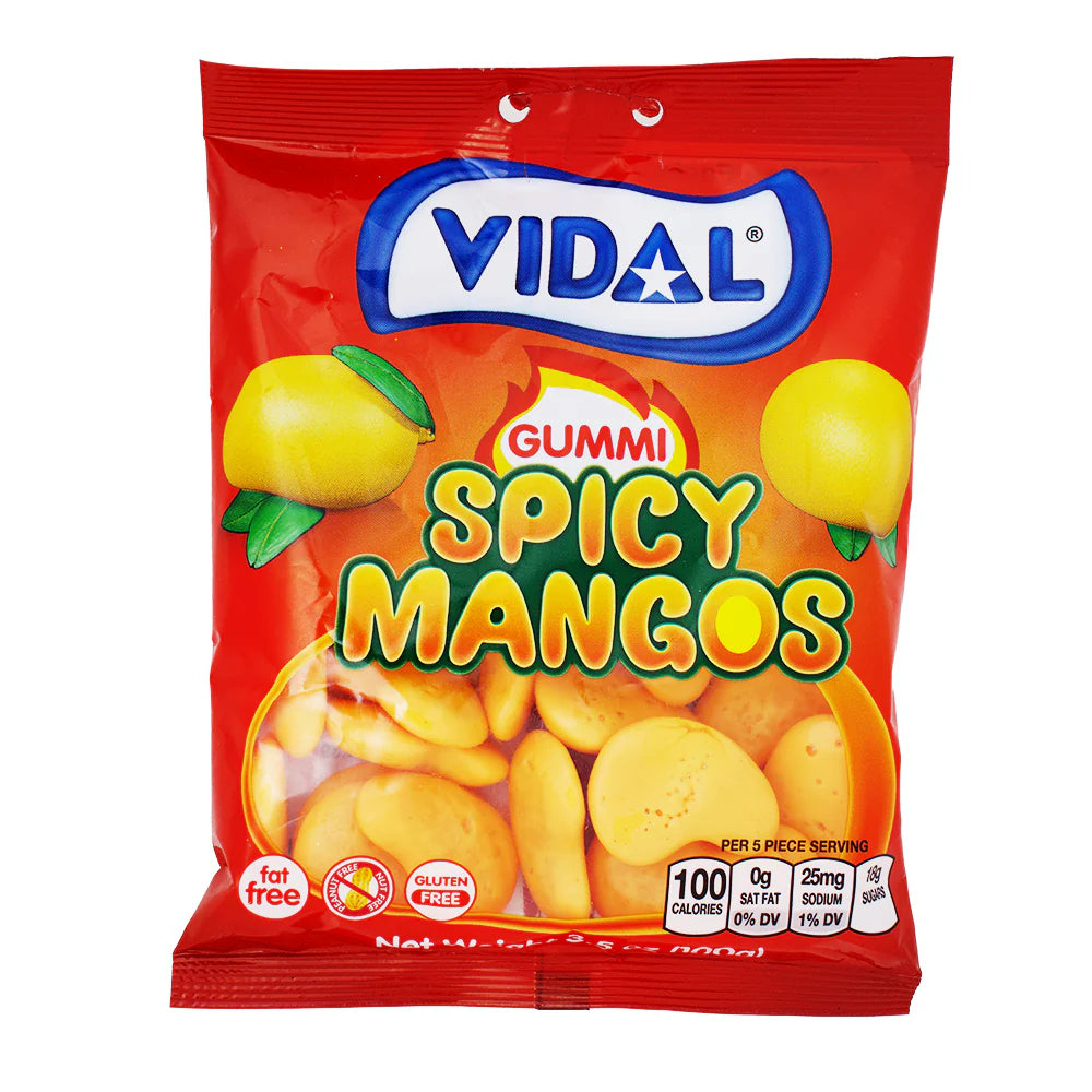 Vidal - Spicy Mangos Gummi