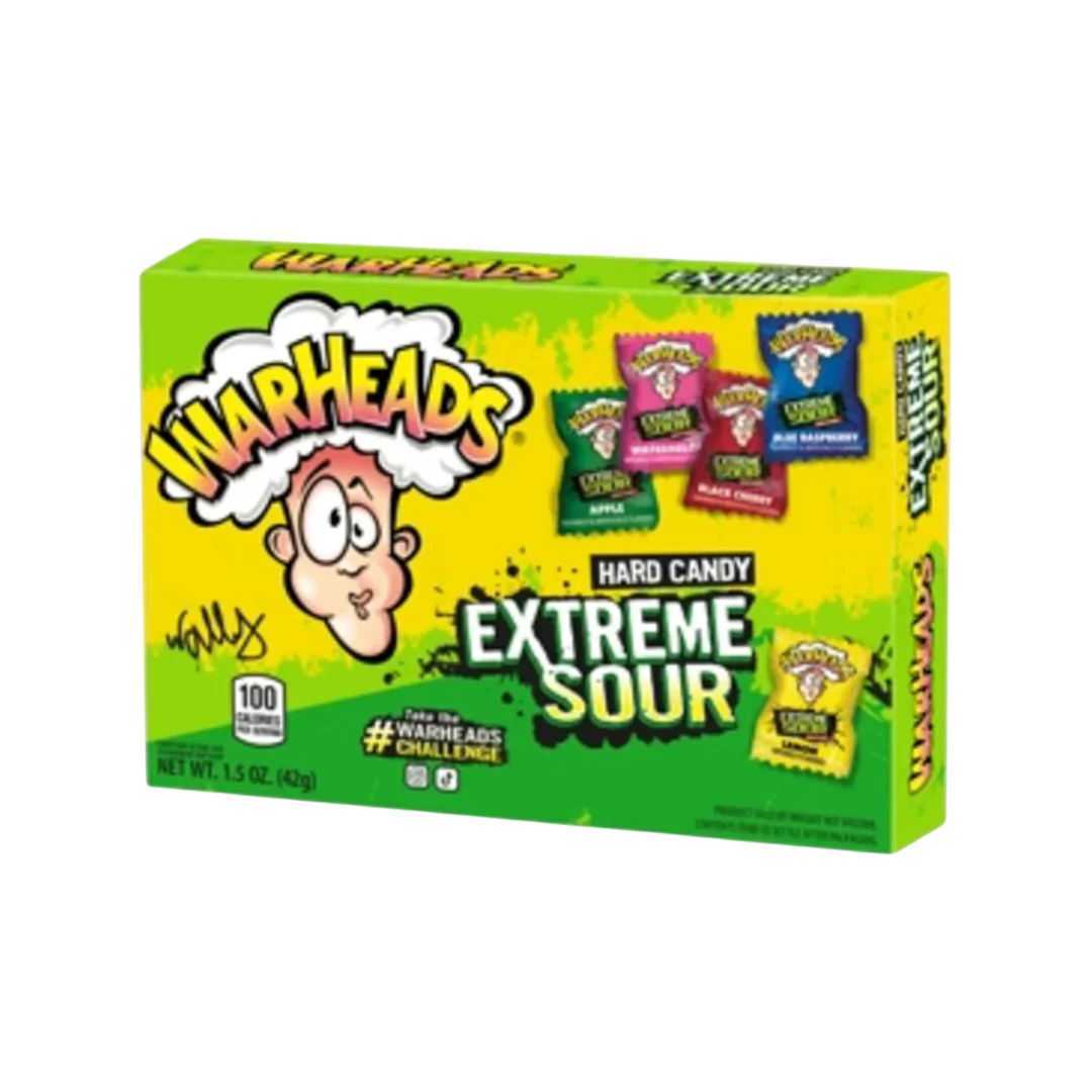 Warheads Extreme Sour Hard Candy Theatre Box